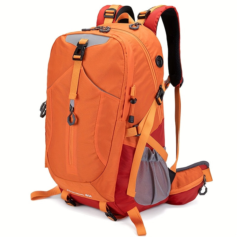 Outdoor Adventure Backpack | Lightweight Travel Gear | Ergonomic Design | Multiple Pockets | Solid Color | Unisex Use | Adjustable Straps