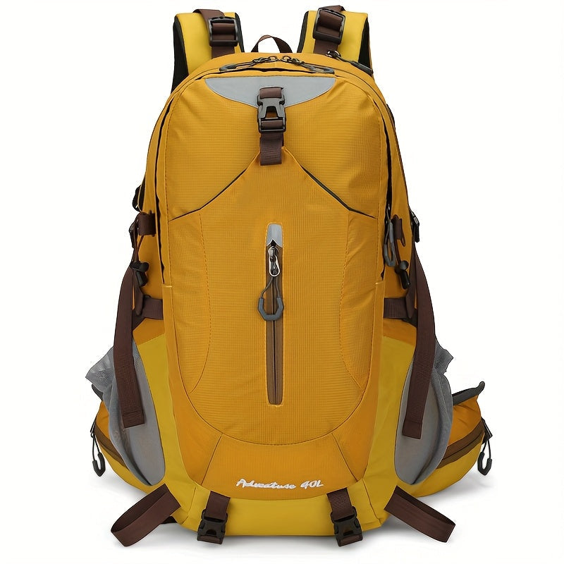 Outdoor Adventure Backpack | Lightweight Travel Gear | Ergonomic Design | Multiple Pockets | Solid Color | Unisex Use | Adjustable Straps