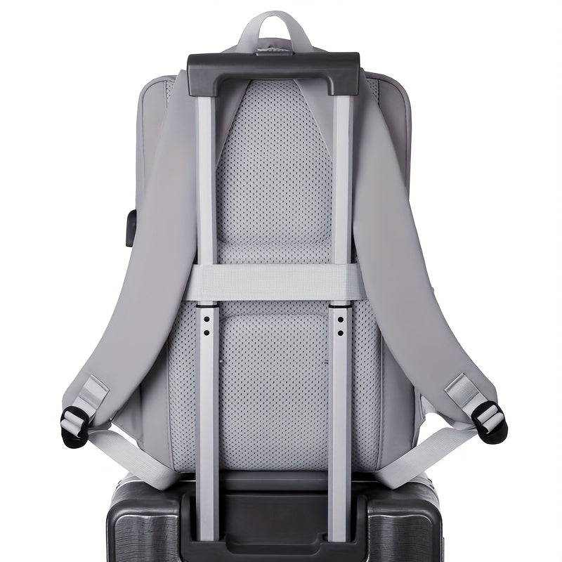 Travel Backpack | Convertible Tote | Multi-Pocket Zipper Storage | Business & Vacation | Black