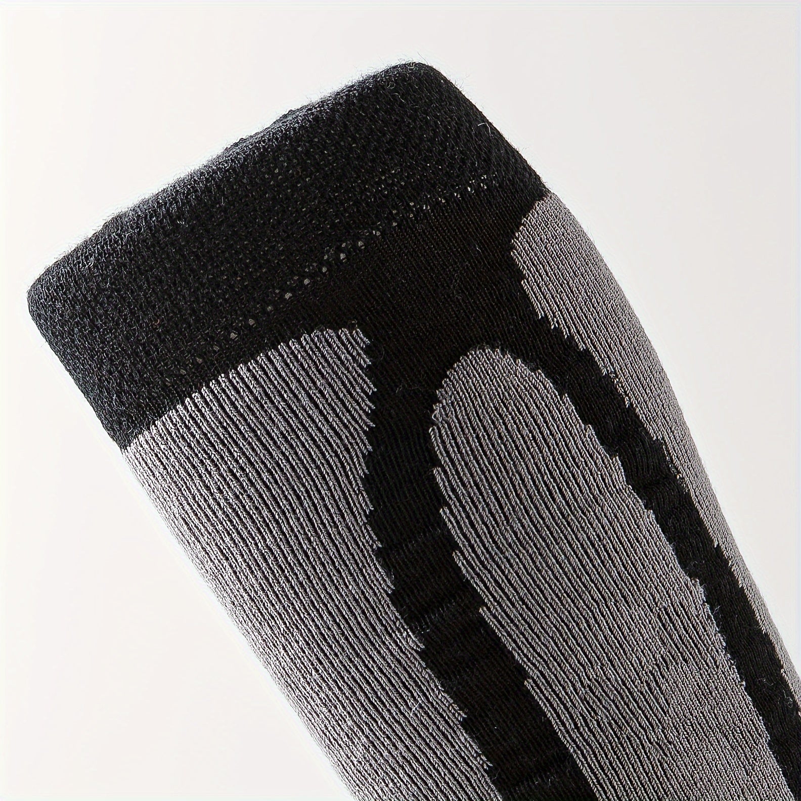 Winter Thermal Socks | Geometric Knit Design | Cushioned Bottom | Skiing & Snowboarding Outdoor Gear | Unisex