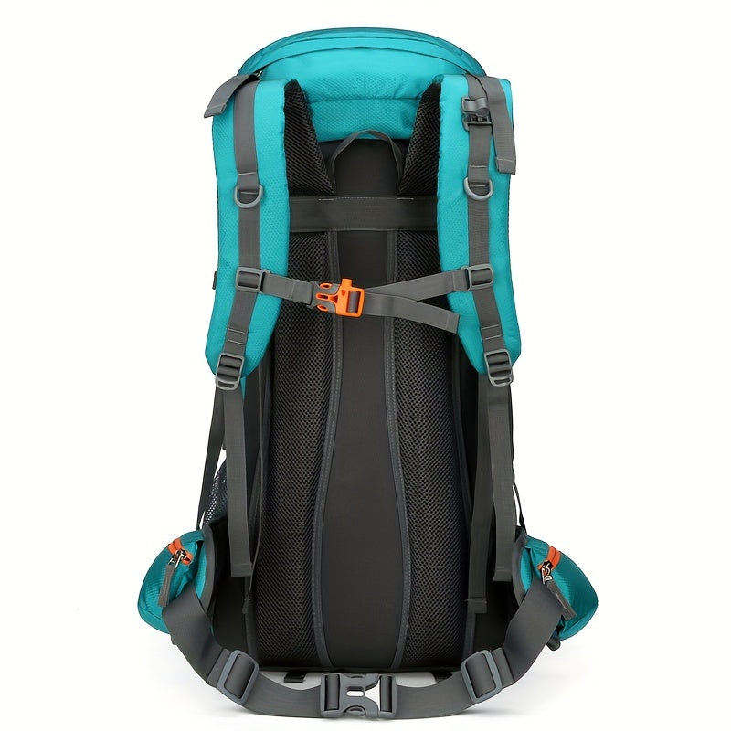 60L Waterproof Hiking Backpack | Camping Travel Rucksack for Men Women | Trekking Soft Shell Daypack | Black