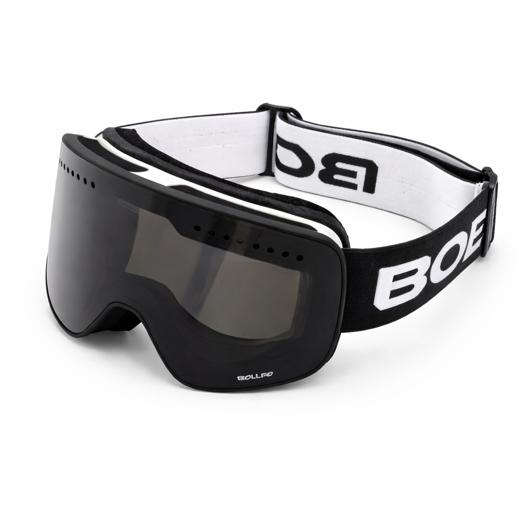 BOLLFO Ski Goggles | Magnetic Double Lens | Anti-Fog | Adjustable Strap | TPU Frame | Snowboarding | Mixed Colors | Adults