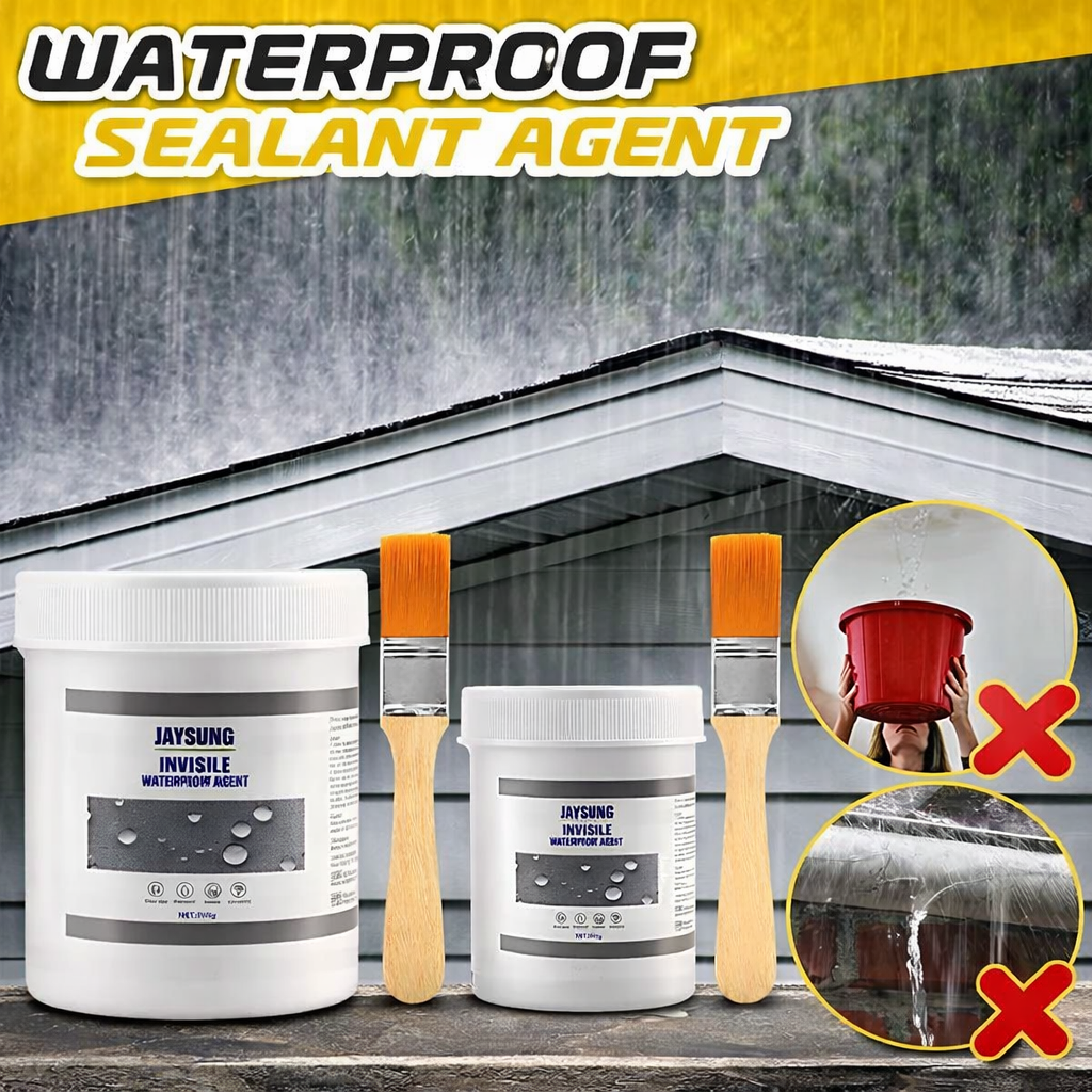 Waterproof Sealant Paste | Clear Rubber Coating for Cracks | Durable Adhesive for All Surfaces | Anti-Leak Repair Solution