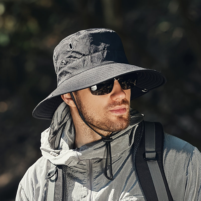 Breathable Outdoor Sun Hat | Wide Brim | UV Protection | Adjustable Fit | Lightweight & Packable