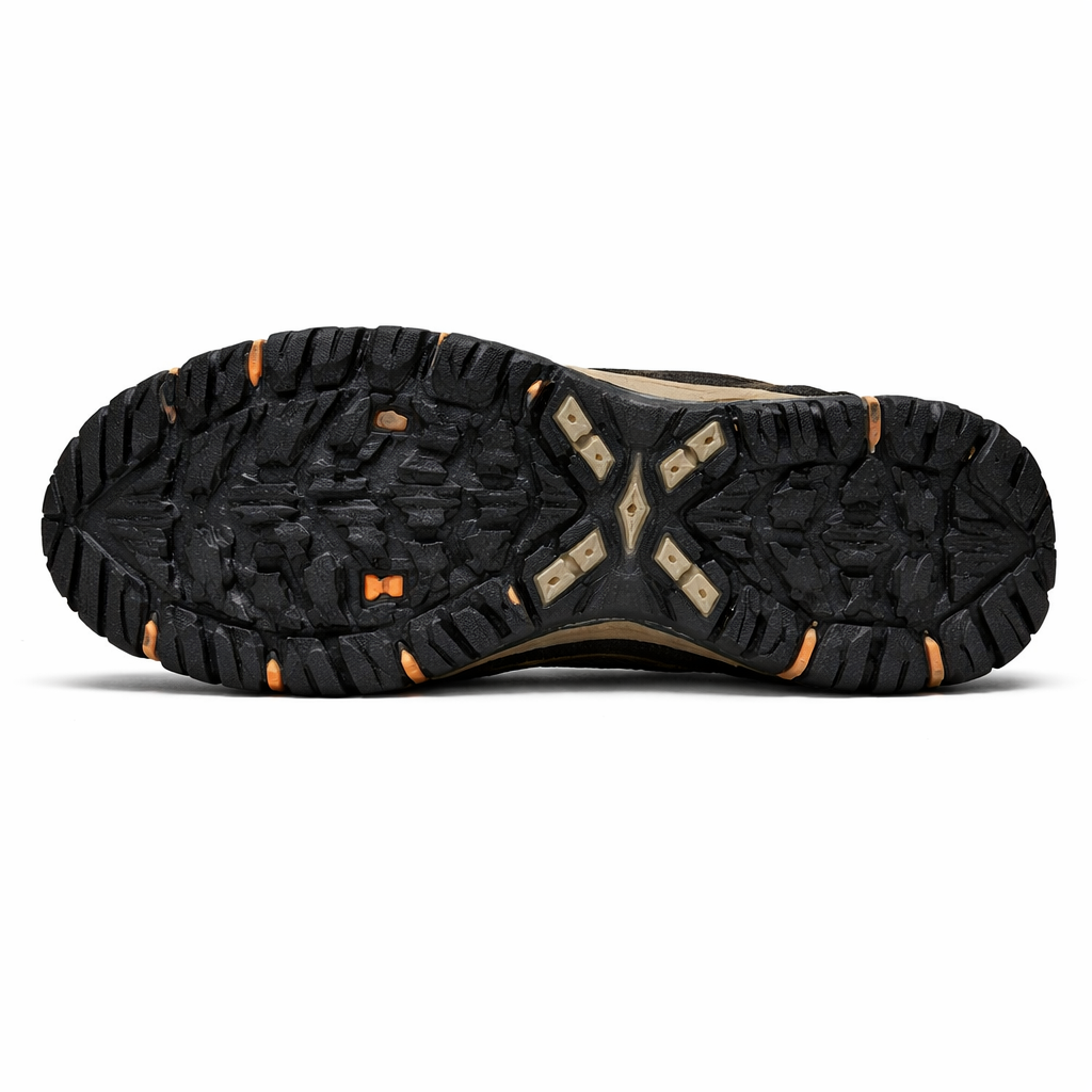 HIKEUP Men's Trail Running Shoes | Breathable Cushioning | Non-Slip Outdoor Walking Sneakers | Athletic Mountain Footwear
