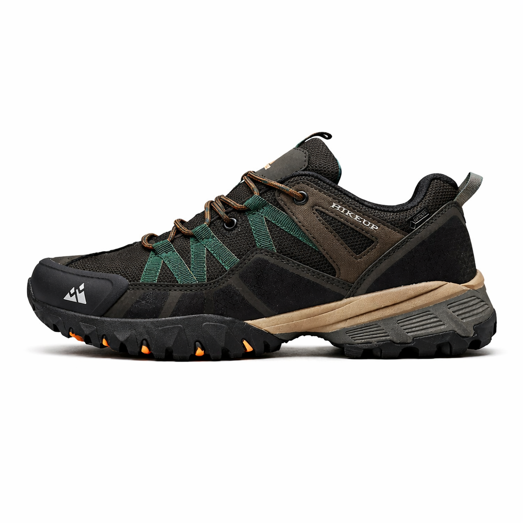 HIKEUP Men's Trail Running Shoes | Breathable Cushioning | Non-Slip Outdoor Walking Sneakers | Athletic Mountain Footwear