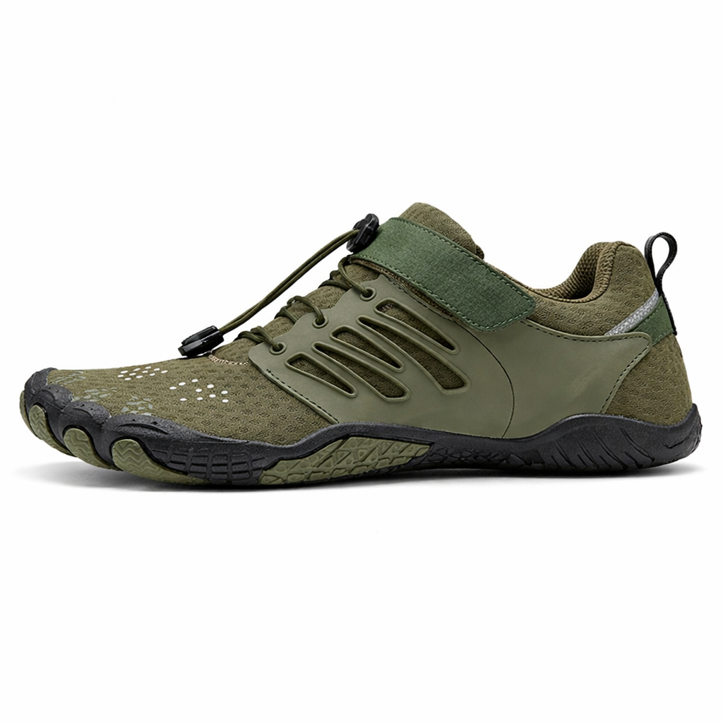 Men Women Barefoot Trail Shoes | Minimalist Water-Friendly Cross Training | Wide Toe Grip Support