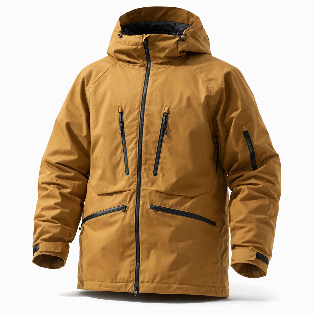 Multifunctional Ski Jacket Men | Winter Insulated Snow Coat | Breathable Hooded Outdoor Sportswear