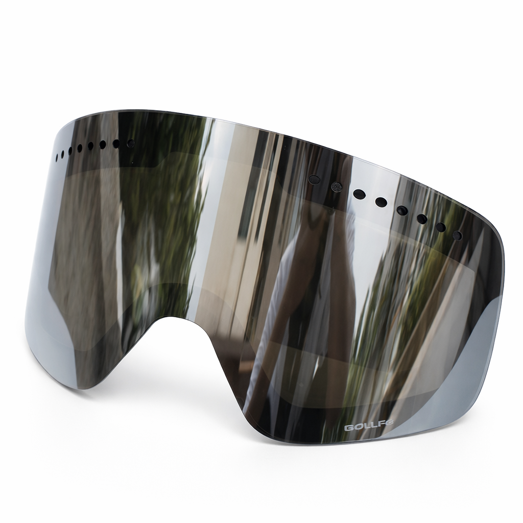 BOLLFO Ski Goggles | Magnetic Double Lens | Anti-Fog | Adjustable Strap | TPU Frame | Snowboarding | Mixed Colors | Adults