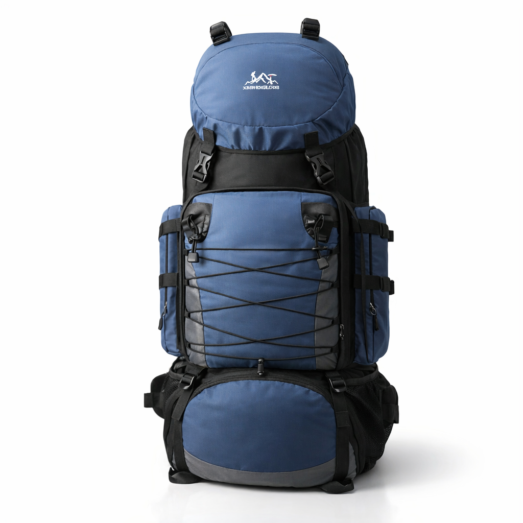 Large-Capacity Travel Backpack | Outdoor Hiking Gear | Universal Soft Shell Polyester | Space Theme | Chest Fit Adjustment