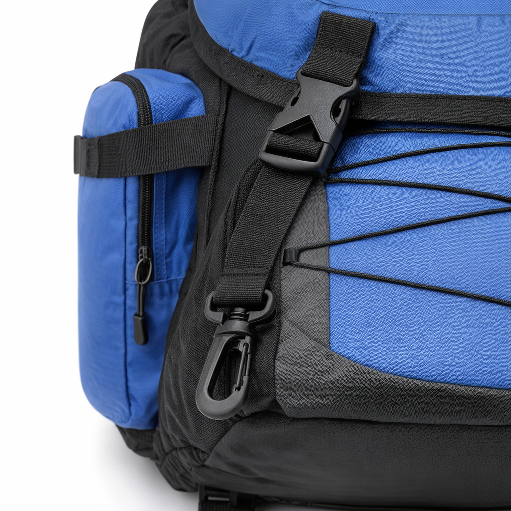 Large-Capacity Travel Backpack | Outdoor Hiking Gear | Universal Soft Shell Polyester | Space Theme | Chest Fit Adjustment