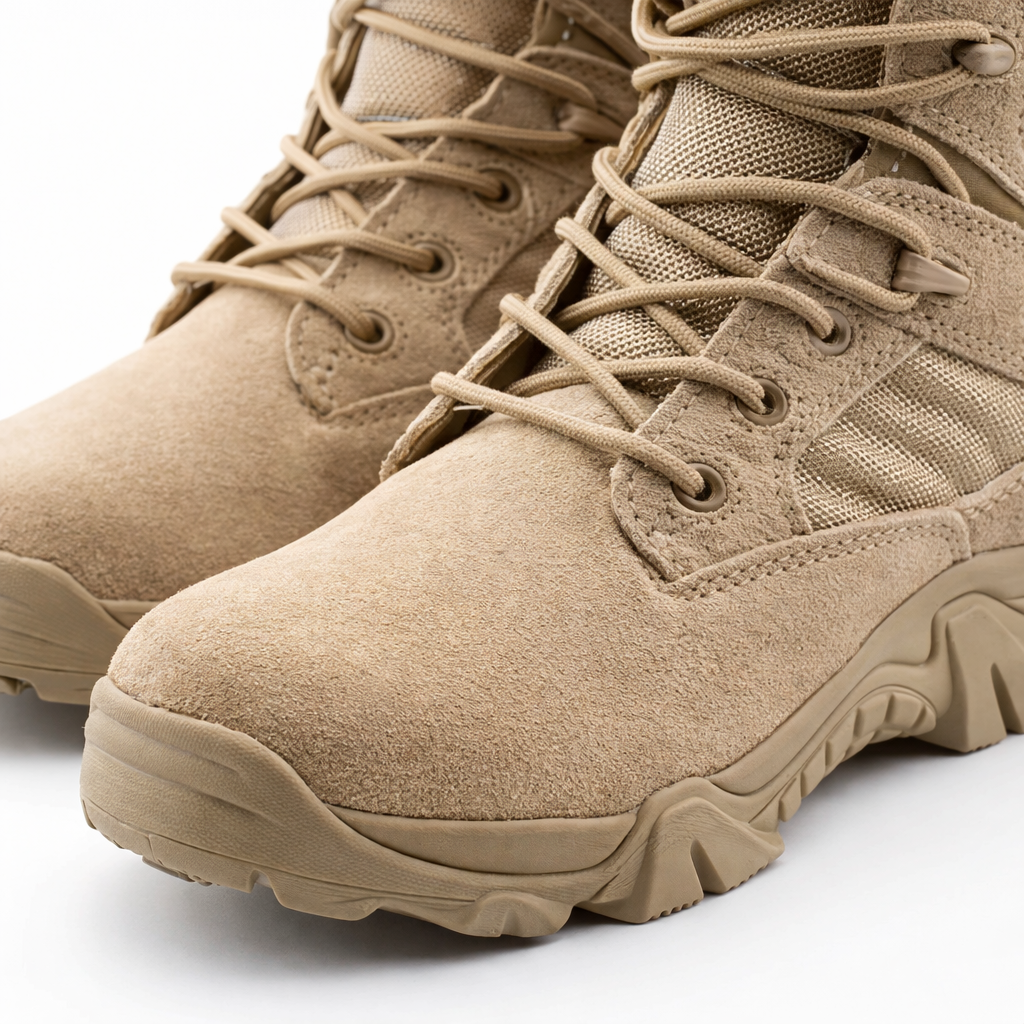 Unisex Delta High-Top Outdoor Boots | Breathable Durable Footwear | Anti-Slip Hiking Shoes | All-Season Desert Training Boots