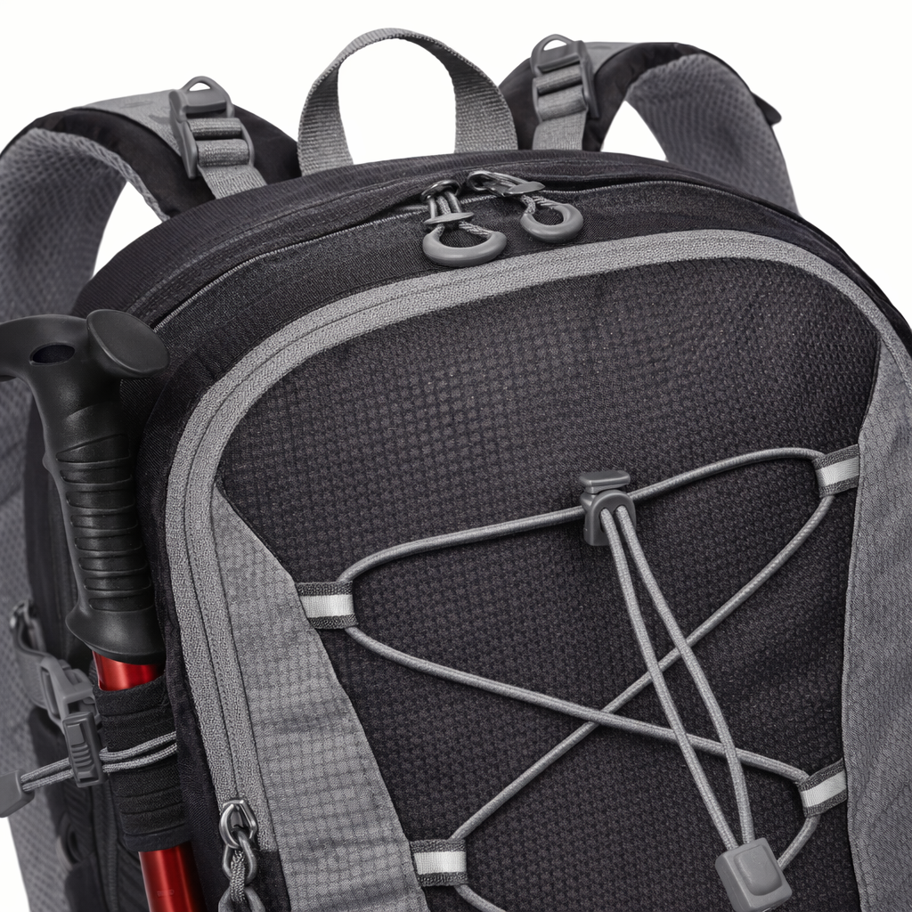 NUBILY 50L Lightweight Backpack | Men Women Travel Daypack | Black Hiking Gear | Outdoor Camping