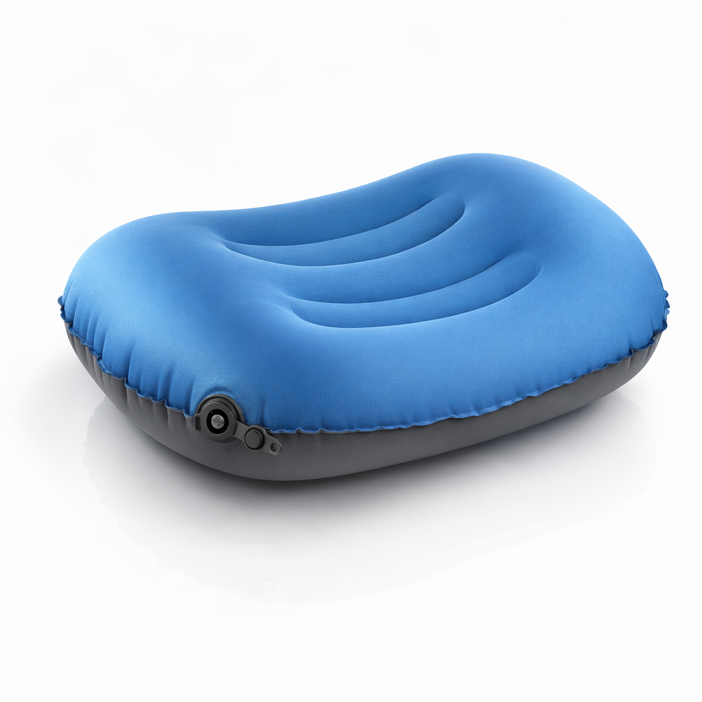 Ultralight Inflatable Travel Pillow | All-Season Polyester | Modern Style for Camping & Outdoor Adventure