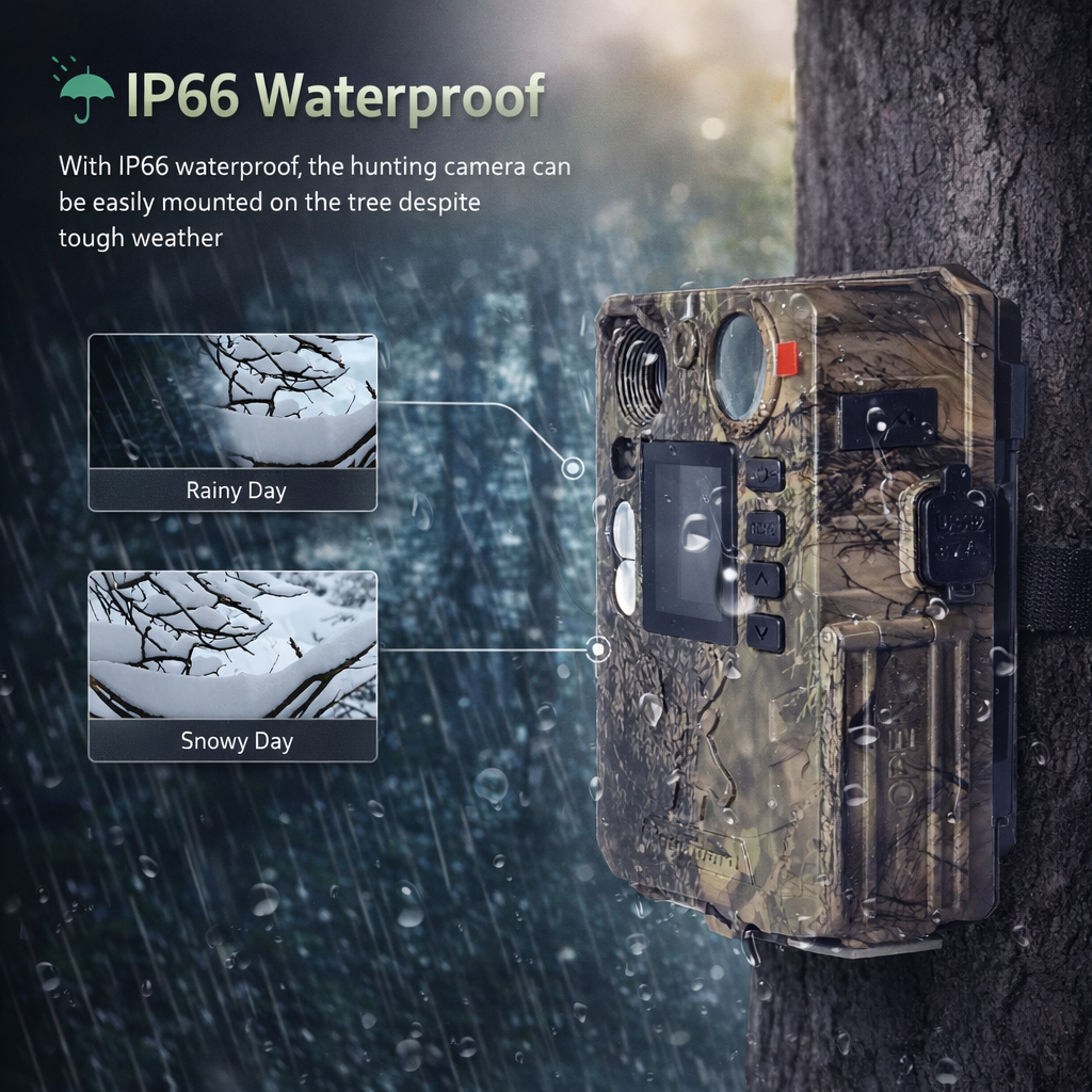 BolyGuard BG410-D | 37MP 4K Trail Camera | Night Vision | Dual Flash | IR & White LED | Solar Option | Wildlife Monitoring