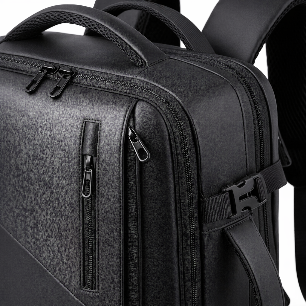 Men's Expandable Business Backpack | Waterproof Large Capacity | USB Charging | Travel Laptop Bag