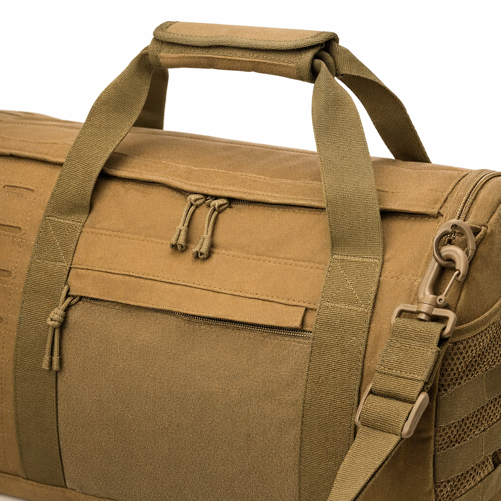 ReFire Gear Tactical Gym Bag | 40L Water-Resistant Travel Duffel | Unisex Polyester Sports Bag with Shoe Compartment