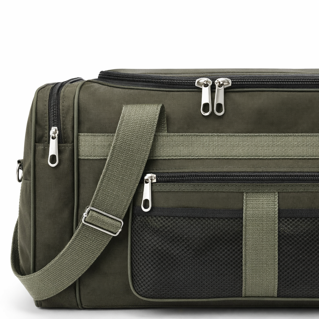 APWIKOGER Waterproof Sports Duffel Bag | Large Capacity | Wet Dry Separation | Unisex Polyester Gym Backpack