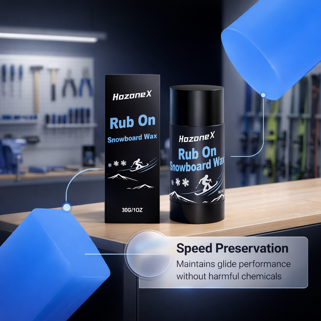 All-Terrain Wax for Skis & Snowboards | Easy Apply | Glide Enhancing & Durable Formula | Surface Renewal | High-Quality Ingredients