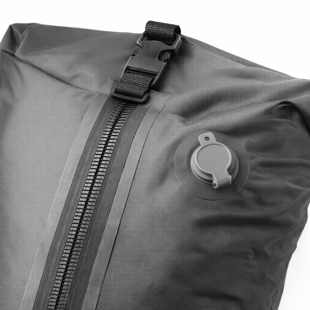 Portable Vacuum Compression Bag with Air Pump | Waterproof PVC Travel Storage | Multi-Use | Reusable Packing Solution