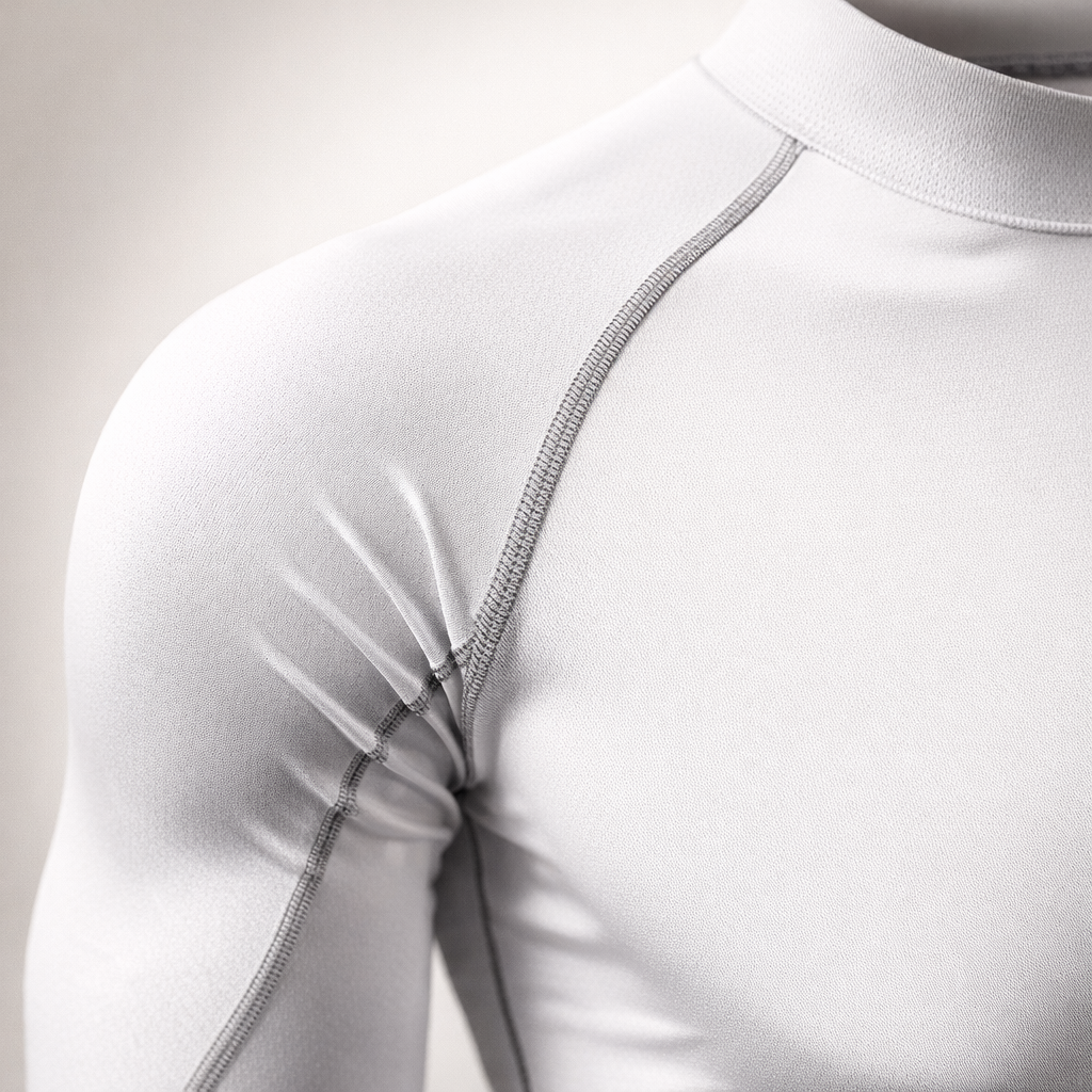 Men's Quick-Dry Compression Top | Long Sleeve Gym Fitness Shirt | Bodybuilding Running Apparel