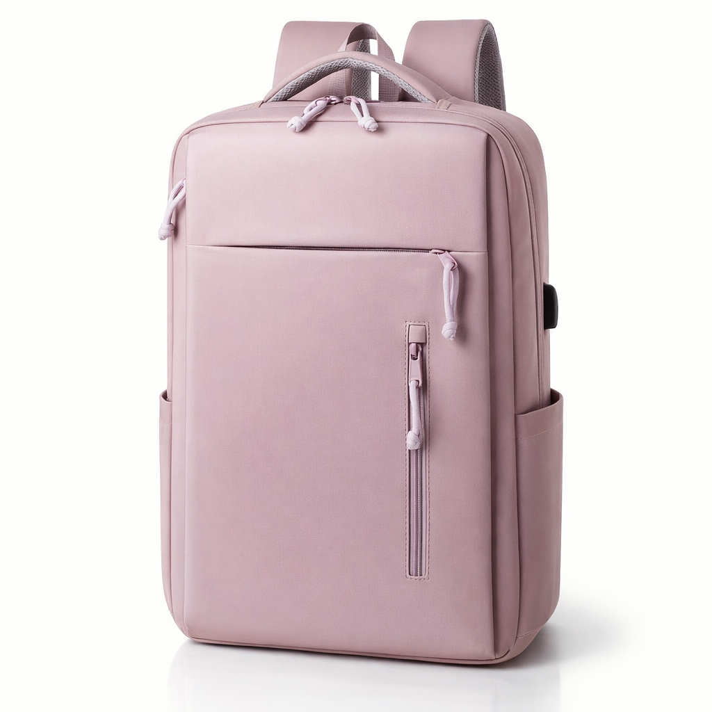 Travel Backpack | Convertible Tote | Multi-Pocket Zipper Storage | Business & Vacation | Black