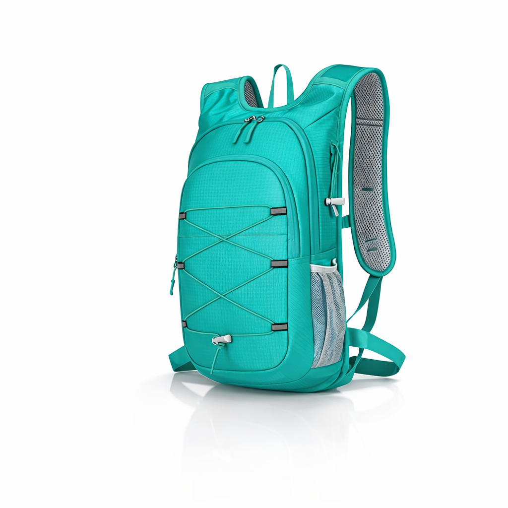 Unisex Nylon Travel Backpack | Ultra-Light Daypack for Hiking | Adjustable Straps | Zipper Closure