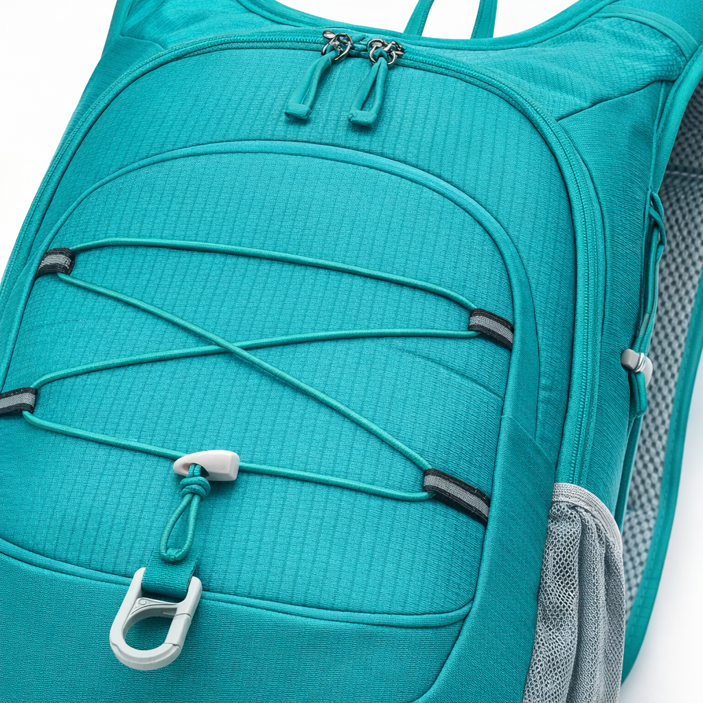 Unisex Nylon Travel Backpack | Ultra-Light Daypack for Hiking | Adjustable Straps | Zipper Closure