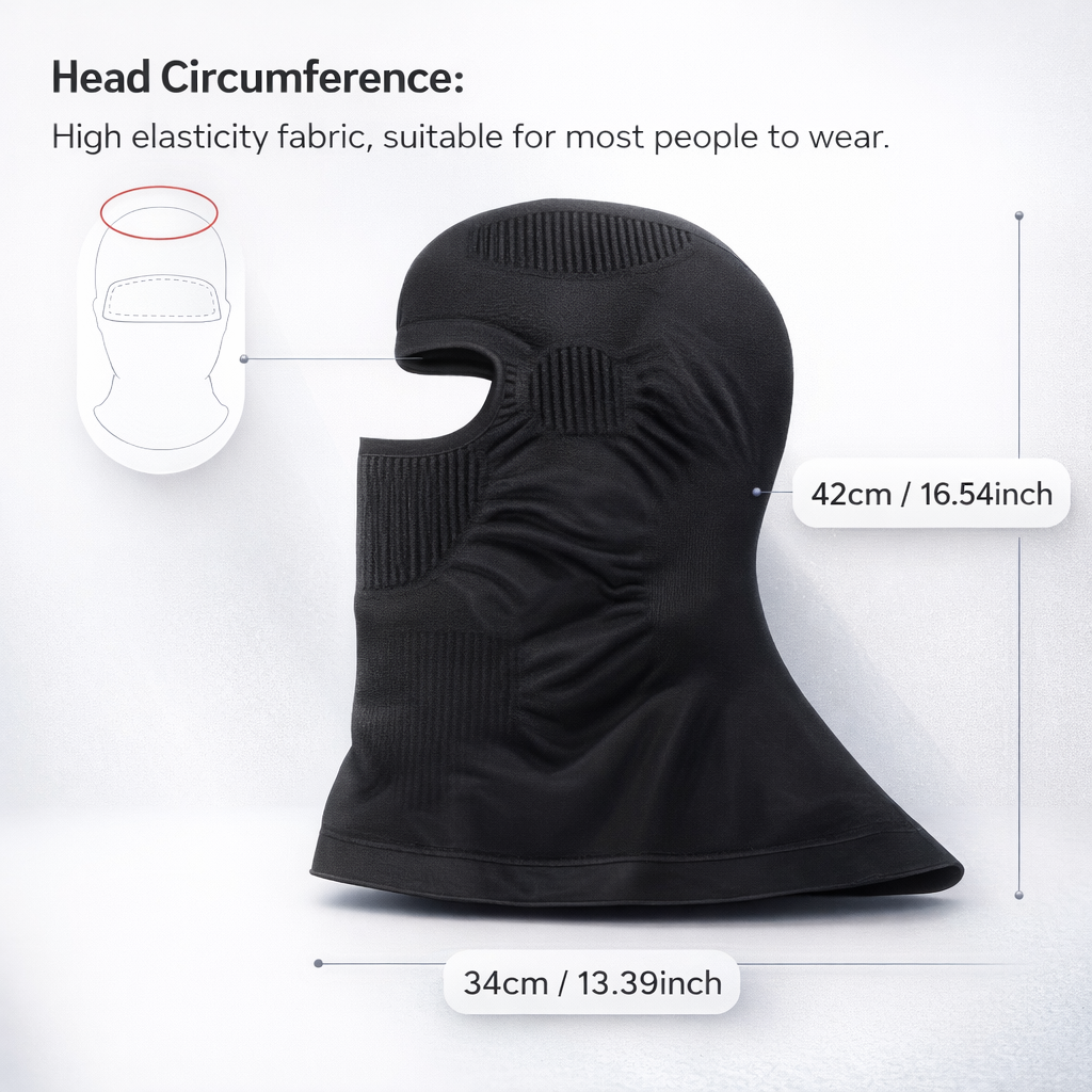High-Elasticity Breathable Motorcycle Balaclava | Sun Protection Neck Gaiter | Outdoor Sports Mask