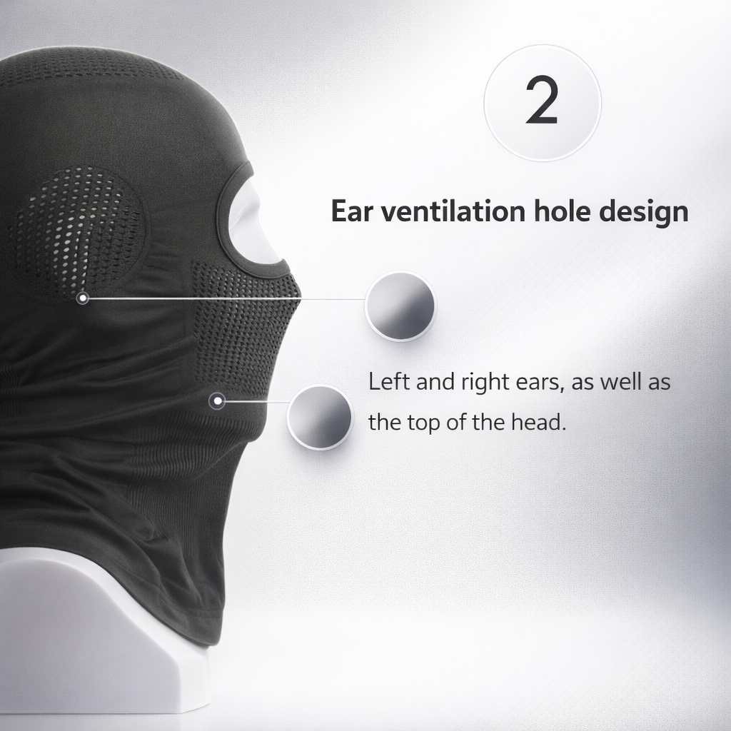 High-Elasticity Breathable Motorcycle Balaclava | Sun Protection Neck Gaiter | Outdoor Sports Mask