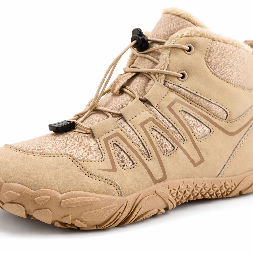 Waterproof Barefoot Boots | Fleece Lined | Wide Toe Box | Zero-Drop Sole | Outdoor Comfort