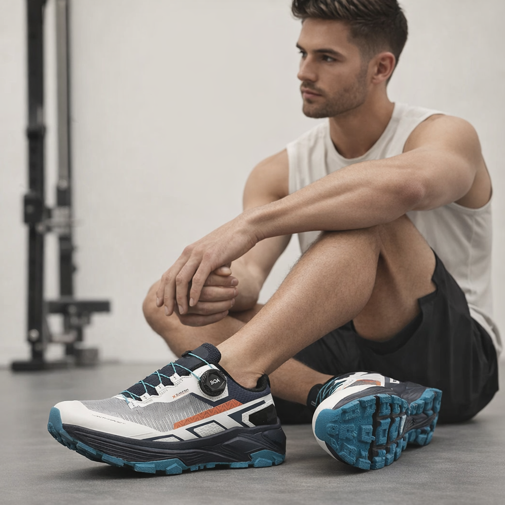 Men's Breathable Casual Sneakers | Luxury Trainers | Fashion Slip-On Running Shoes | Comfort Runners