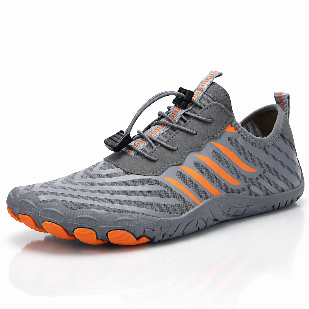 Walk Pro® Athletic Shoes | Non-Slip Barefoot Design | Wide Toe Box | Zero-Drop Sole | Breathable Stretchy Uppers