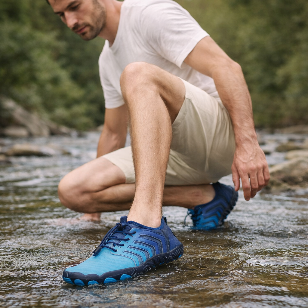 Ventur Trek® | Wide Toe Box Athletic Footwear | Non-slip Zero-drop Sole Shoes | Breathable Uppers