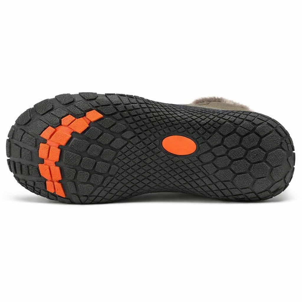 Tundra Pro Barefoot Winter Shoes | High-Top | Wide Toe Box | Soft Fleece Lining | Zero-Drop Sole | Flexible Rubber Sole