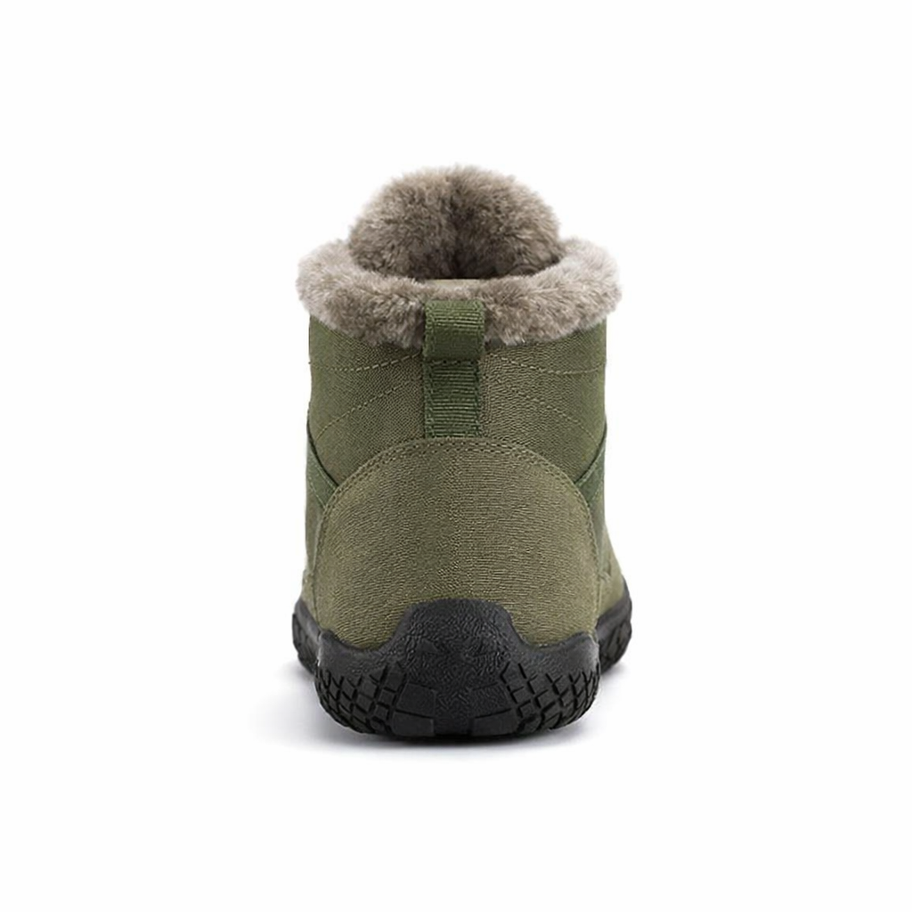 Tundra Pro Barefoot Winter Shoes | High-Top | Wide Toe Box | Soft Fleece Lining | Zero-Drop Sole | Flexible Rubber Sole