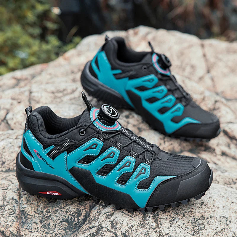 Men's Suede Outdoor Hiking Shoes | Durable Tactical Sneakers | Non-Waterproof | Low-Top Active Footwear