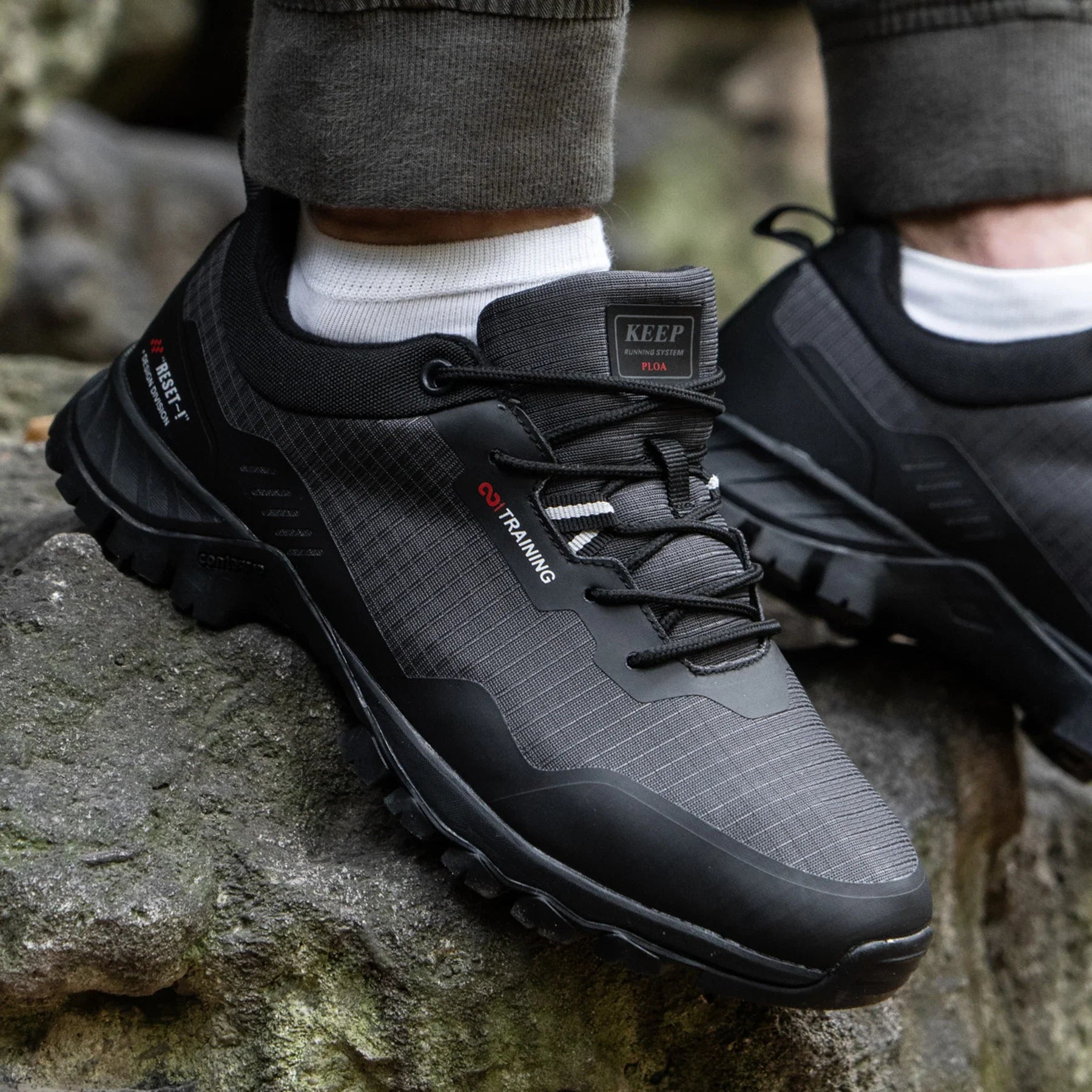 Men's Outdoor Waterproof Non-Slip Hiking Sneakers | Lightweight Durable Casual Walking Shoes