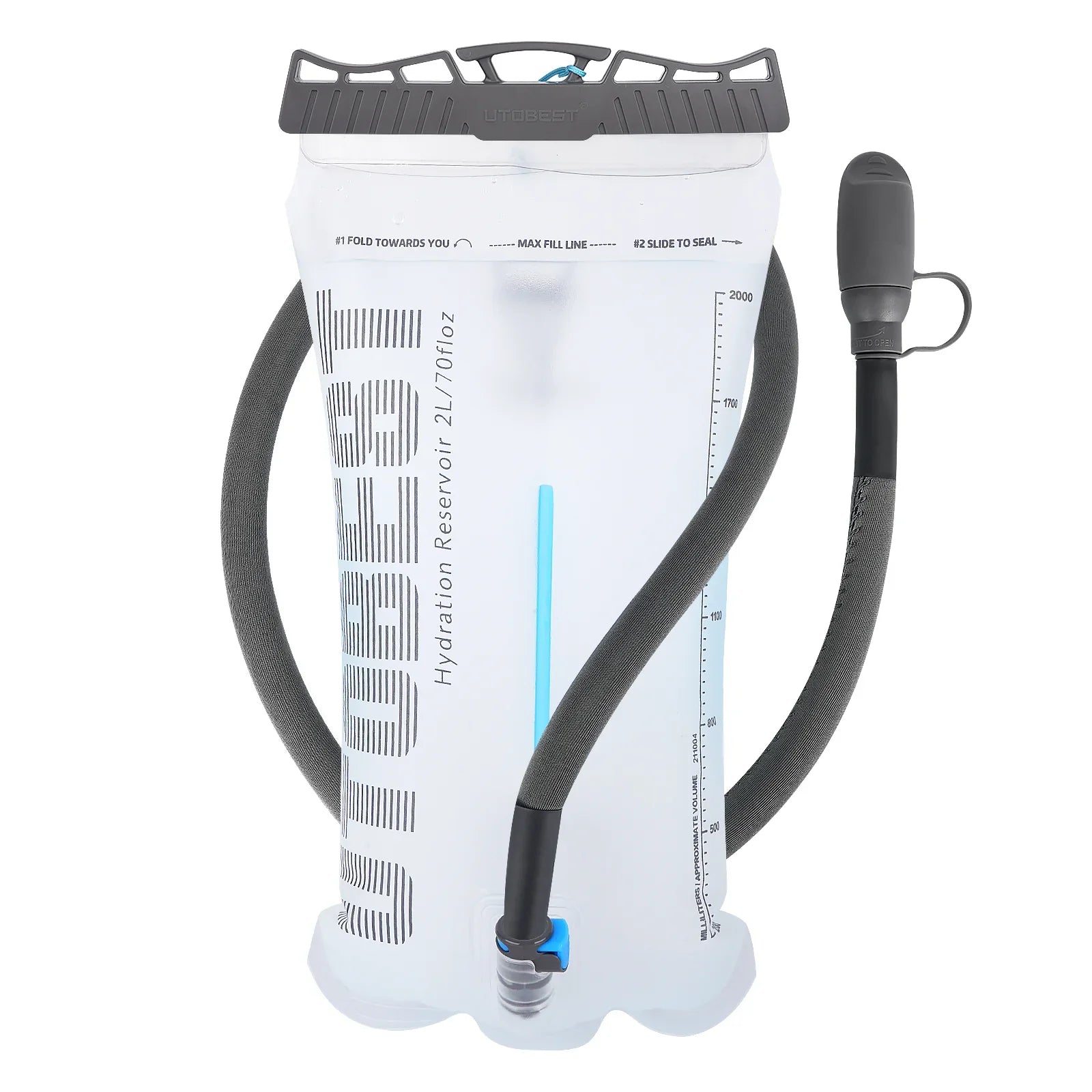 UTOBEST TPU Hydration Reservoir | 1.5L/2L/3L | Water Storage Bag for Camping Cycling Running Hiking | -20 to 50°C