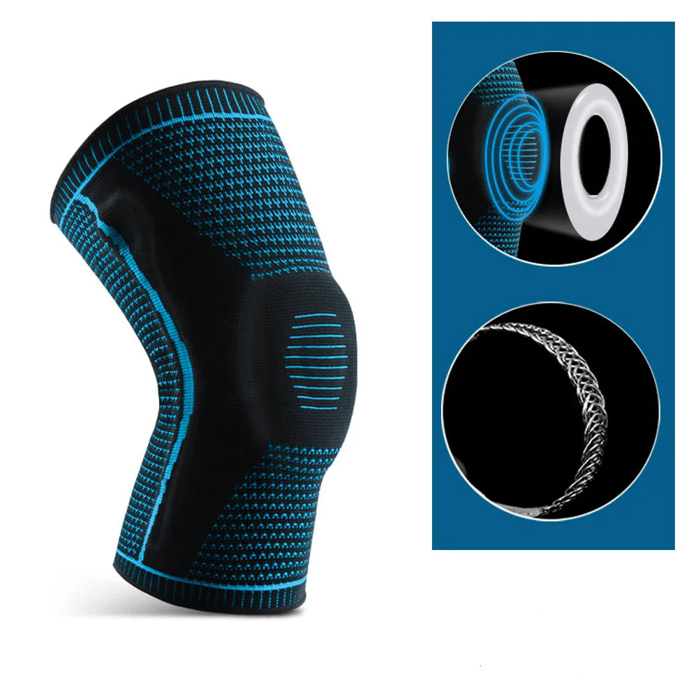 Professional Sports Knee Brace | Arthritis Relief & Support | Meniscus Tear Protection | Crossfit Running | Nylon | Universal Age