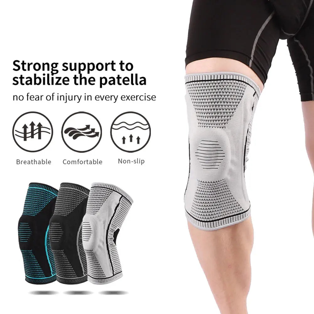 Professional Sports Knee Brace | Arthritis Relief & Support | Meniscus Tear Protection | Crossfit Running | Nylon | Universal Age