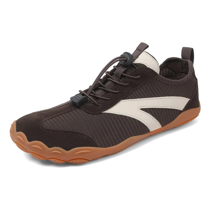 2026 Zero Drop Minimalist Sneakers | Wide Toe Barefoot Shoes | Casual Non-Slip Outdoor Retro Footwear