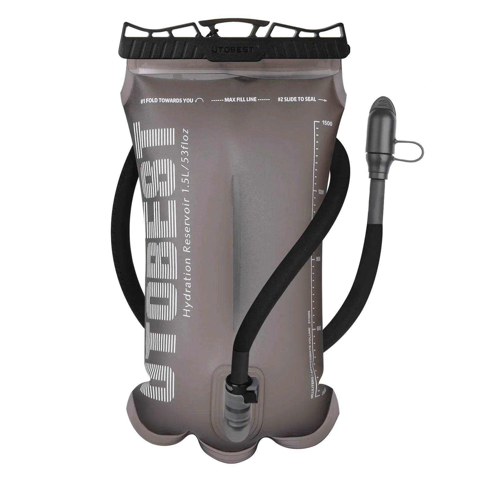 UTOBEST TPU Hydration Reservoir | 1.5L/2L/3L | Water Storage Bag for Camping Cycling Running Hiking | -20 to 50°C