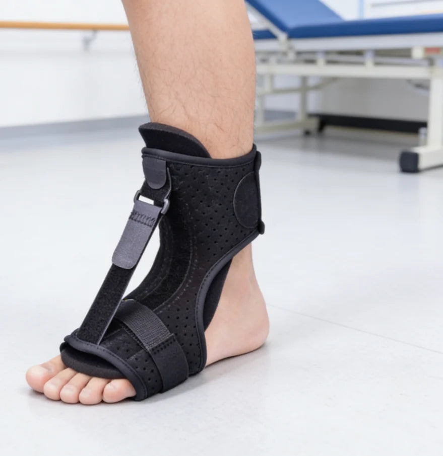 Adjustable Plantar Fasciitis Night Splint Brace | Foot Drop Support | Arch Pain Relief & Achilles Care