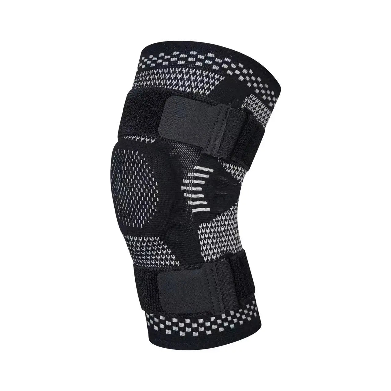 Knee Support Sleeve | Compression with Side Stabilizers & Patella Gel | Pain Relief | Meniscus ACL Recovery