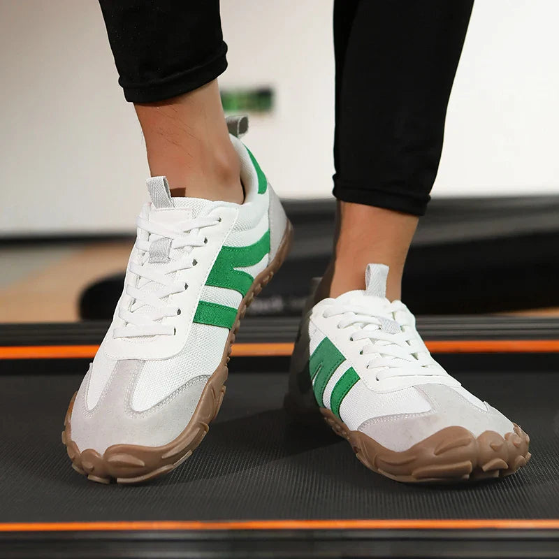 2026 Zero Drop Minimalist Sneakers | Wide Toe Barefoot Shoes | Casual Non-Slip Outdoor Retro Footwear