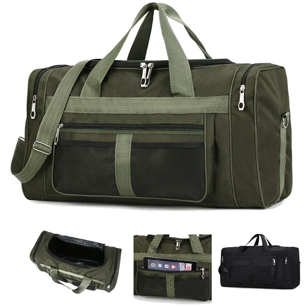 APWIKOGER Waterproof Sports Duffel Bag | Large Capacity | Wet Dry Separation | Unisex Polyester Gym Backpack