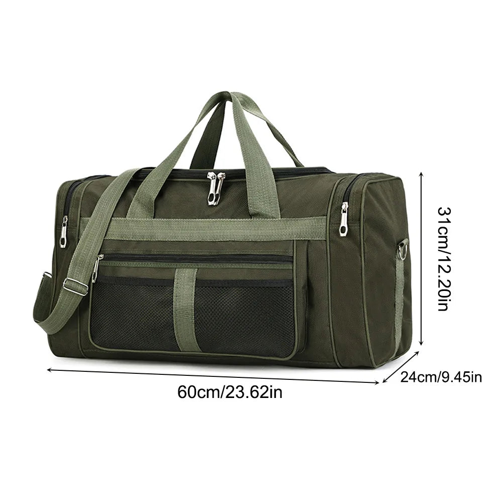 APWIKOGER Waterproof Sports Duffel Bag | Large Capacity | Wet Dry Separation | Unisex Polyester Gym Backpack