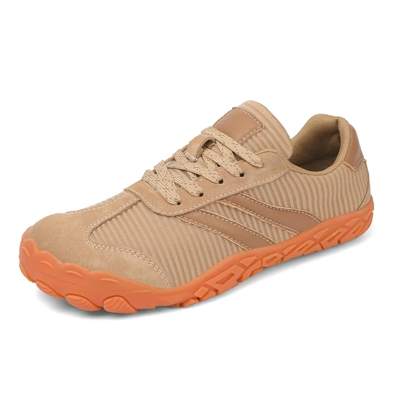 2026 Zero Drop Minimalist Sneakers | Wide Toe Barefoot Shoes | Casual Non-Slip Outdoor Retro Footwear