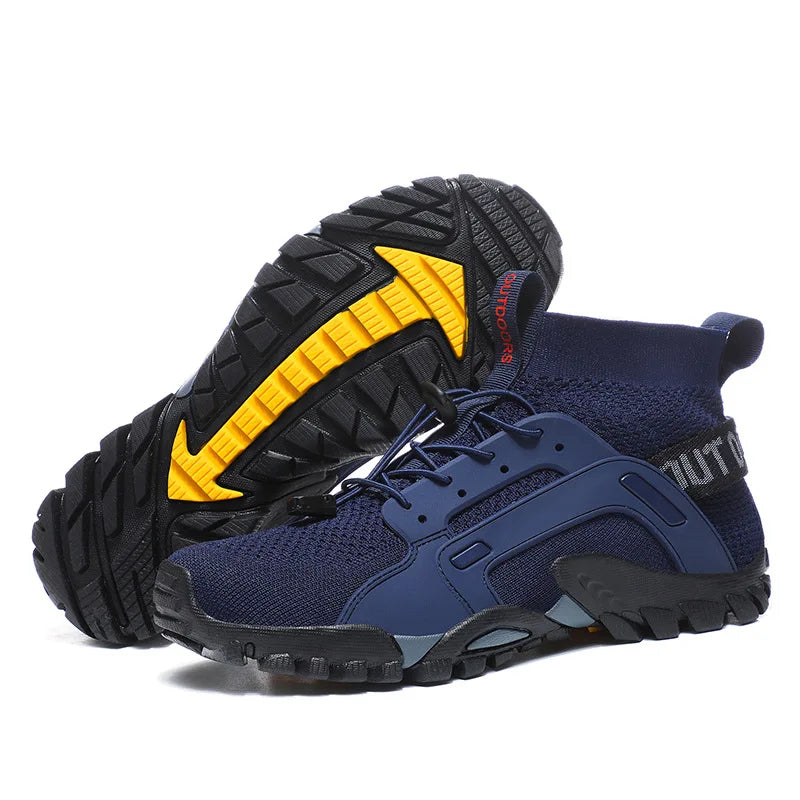 Unisex Outdoor Fitness Shoes | Anti-Slip Trekking Water Shoes | Rubber Insole | Hiking Climbing Fishing